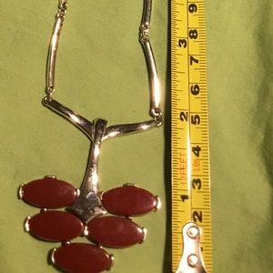 Vintage Sarah Coventry triangle design necklace